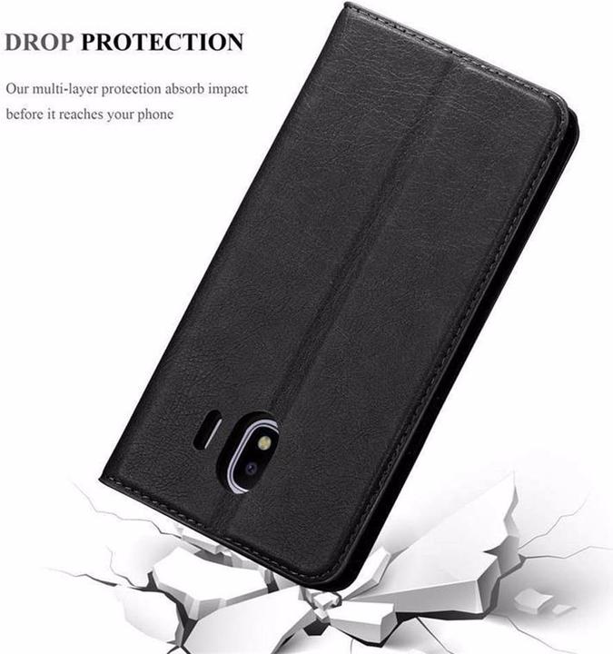 Actual product image Cadorabo Book Invisible Magnet Cover (Samsung Galaxy J4 (2018))