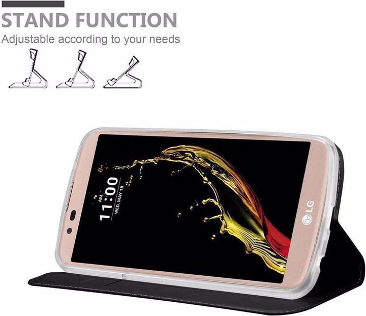 Actual product image Cadorabo Book Classy Style Cover (LG K10)