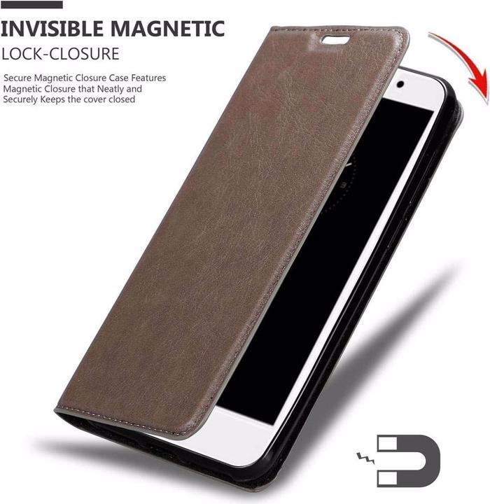 Productafbeelding Cadorabo Boek Onzichtbare Magneethoes (Huawei Enjoy 7 Plus)