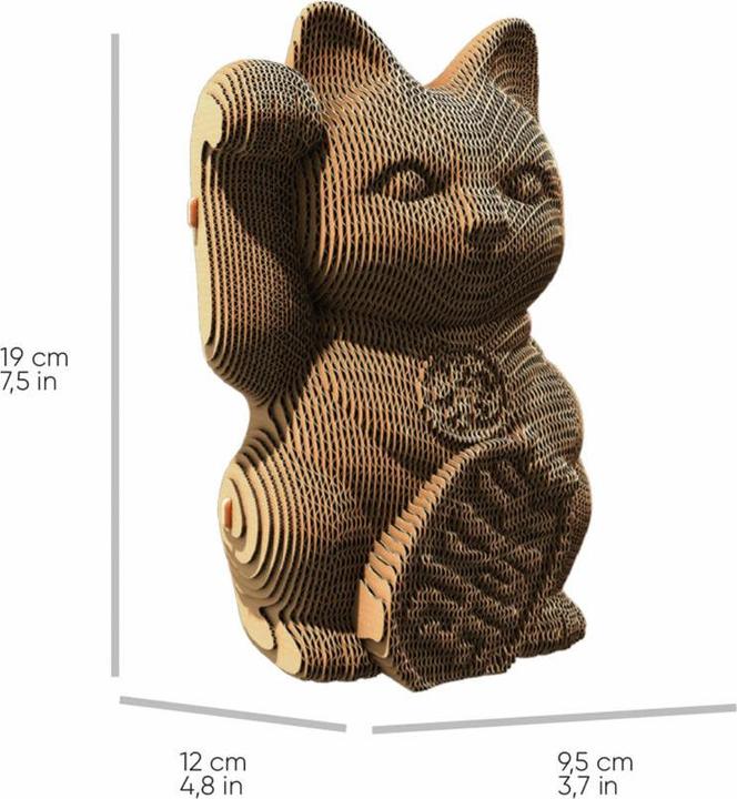 Image du produit Cartonic Lucky Cat - Modèle 3D en carton