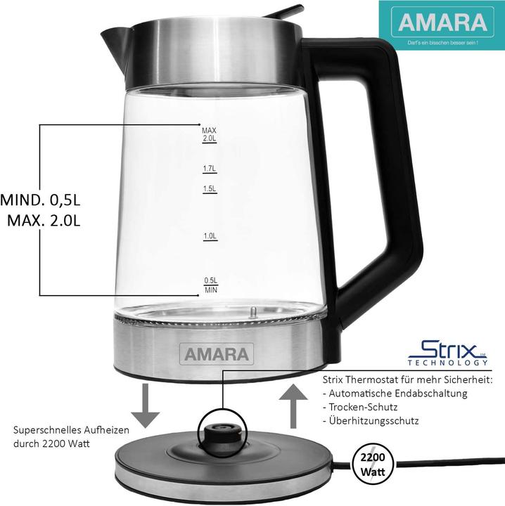 Produktbild Amara Heisswasserspender (2 l)