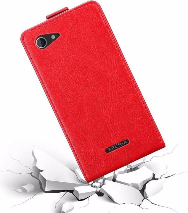 Actual product image Cadorabo Flip like Invisible Cover (Sony Xperia E3)