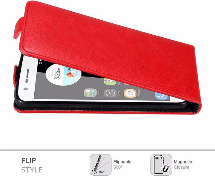 Actual product image Cadorabo Flip like Invisible Cover (ZTE Blade V8 Mini)