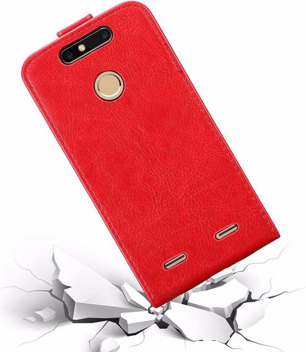 Actual product image Cadorabo Flip like Invisible Cover (ZTE Blade V8 Mini)