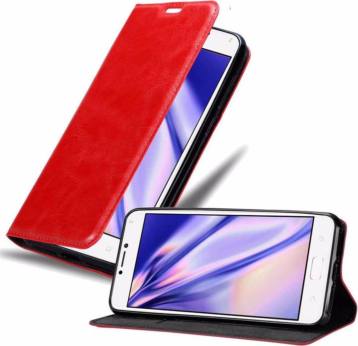 Actual product image Cadorabo Book Invisible Magnet Cover (Asus Zenfone 4 Max)
