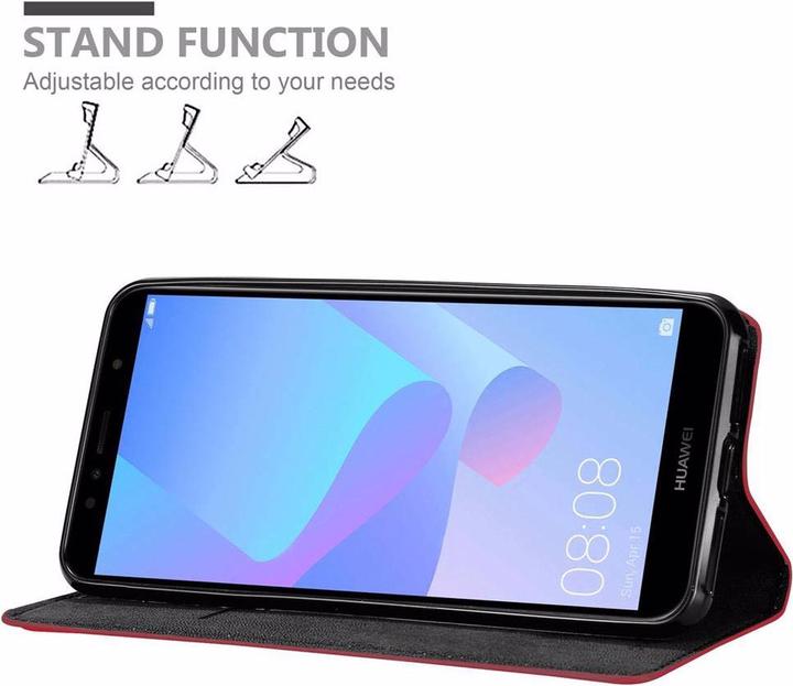 Productafbeelding Cadorabo Boek Onzichtbare Magneethoes (Huawei Y6 Prime (2019))