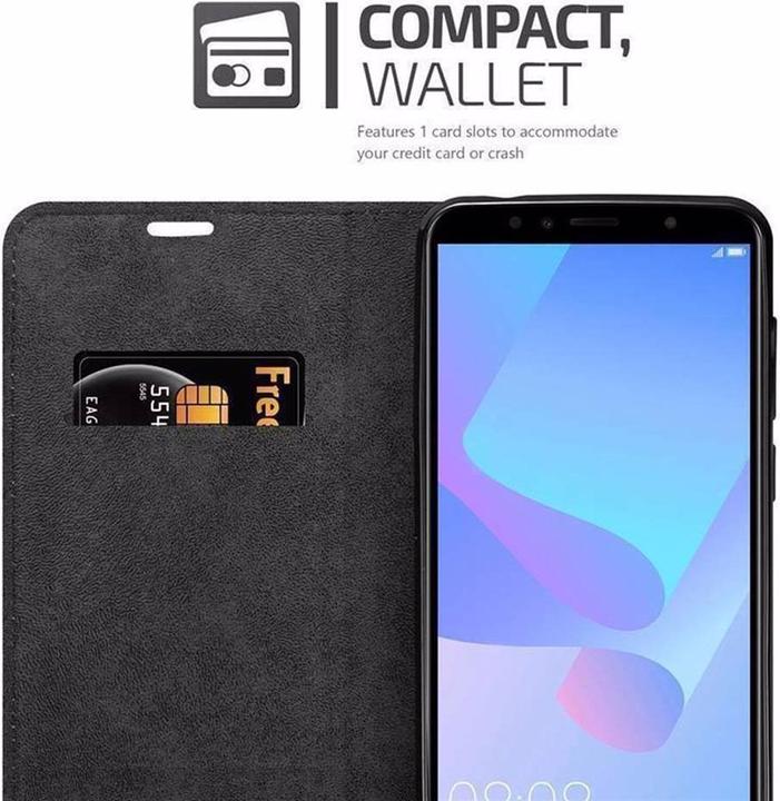 Productafbeelding Cadorabo Boek Onzichtbare Magneethoes (Huawei Y6 Prime (2019))