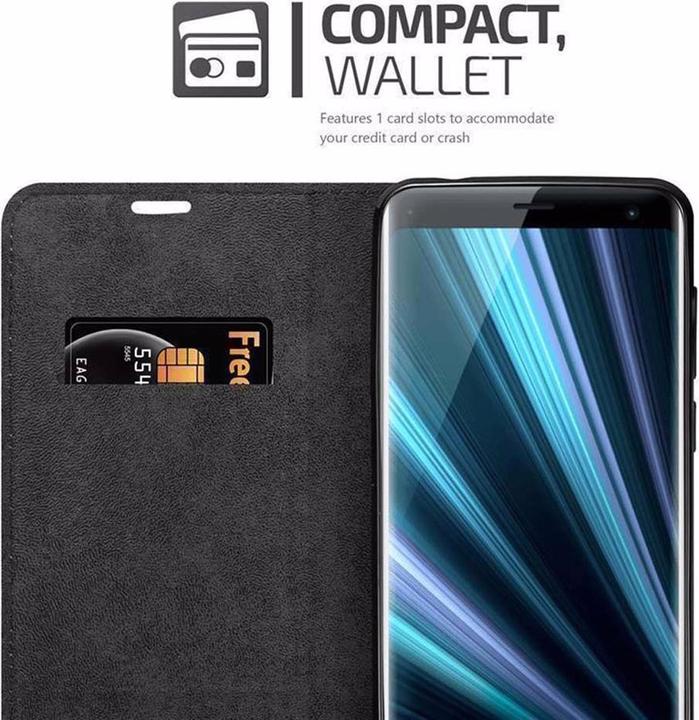 Produktbild Cadorabo Book Invisible Magnet Cover (Sony Xperia XZ3)