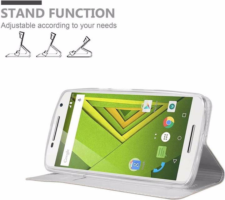 Image du produit Cadorabo Book Classy Style Cover (Motorola Moto X Play)