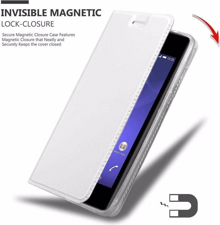 Image du produit Cadorabo Book Classy Style Cover (Sony Xperia E3)