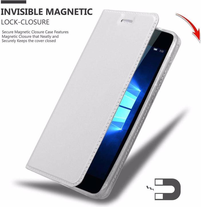 Produktbild Cadorabo Book Classy Style Cover (Microsoft Lumia 950)