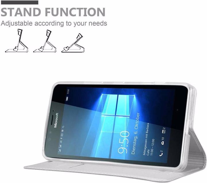 Produktbild Cadorabo Book Classy Style Cover (Microsoft Lumia 950)