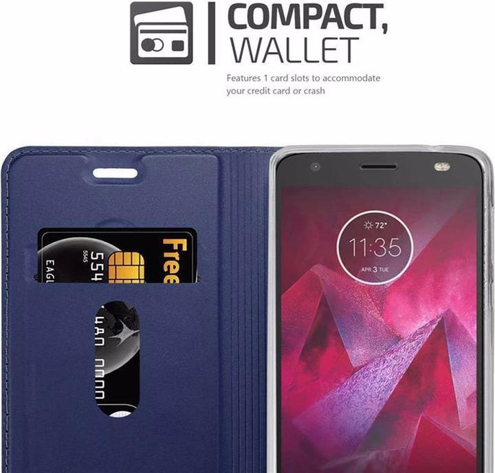 Actual product image Cadorabo Book Classy Style Cover (Motorola Moto Z)