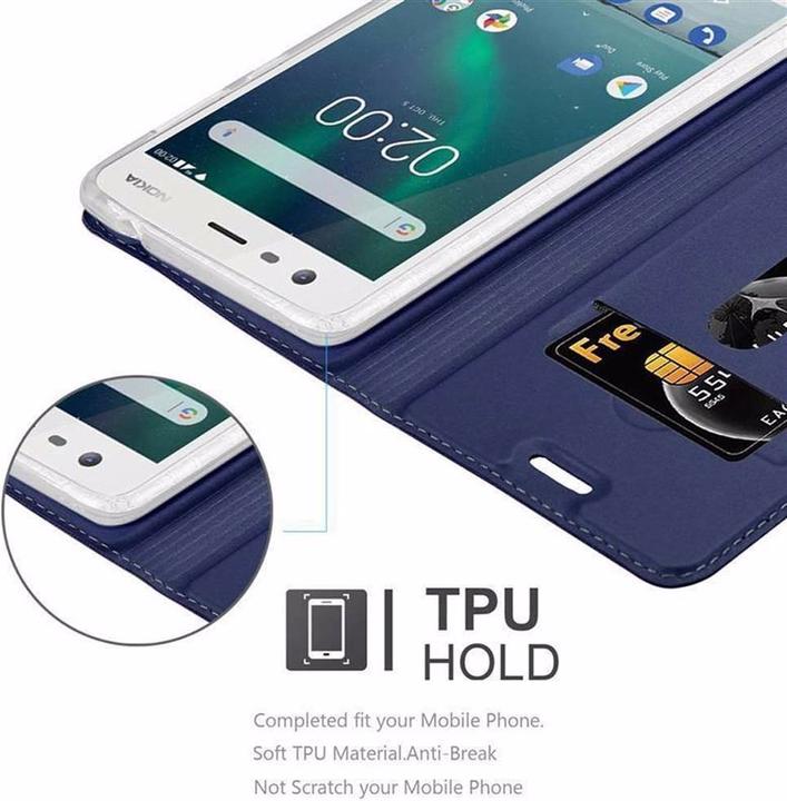 Produktbild Cadorabo Book Classy Style Cover (Nokia 2)