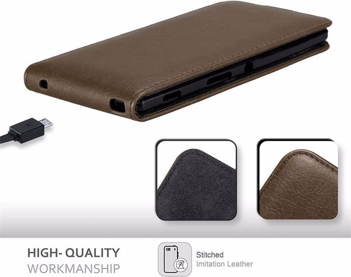 Produktbild Cadorabo Flip wie Invisible Cover (Sony Xperia T3)