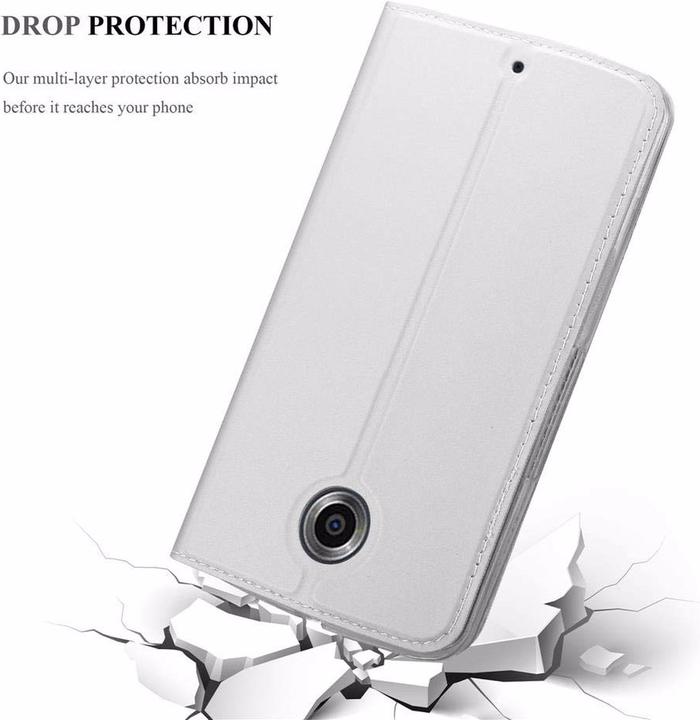 Actual product image Cadorabo Book Classy Style Cover (Google Nexus 6)