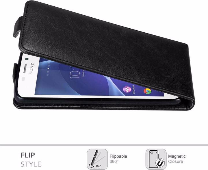 Productafbeelding Cadorabo Flip als onzichtbaar deksel (Xperia M2, Xperia M2 Aqua)