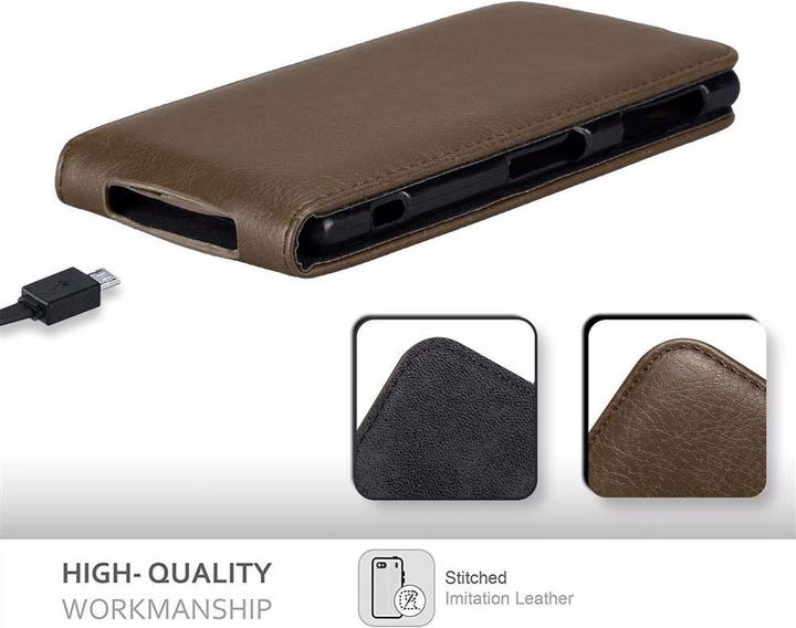 Produktbild Cadorabo Flip wie Invisible Cover (Sony Xperia Z1)