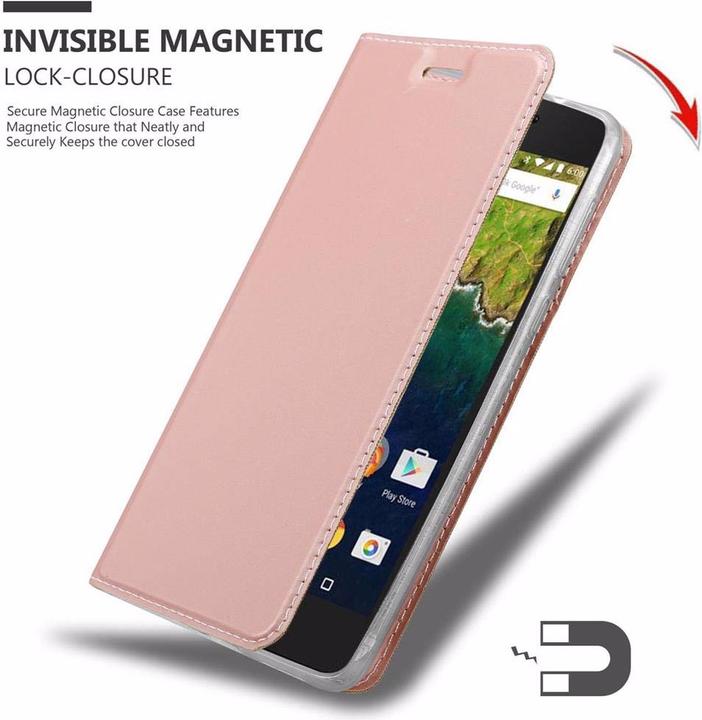 Image du produit Cadorabo Book Classy Style Cover (Google Nexus 6p)