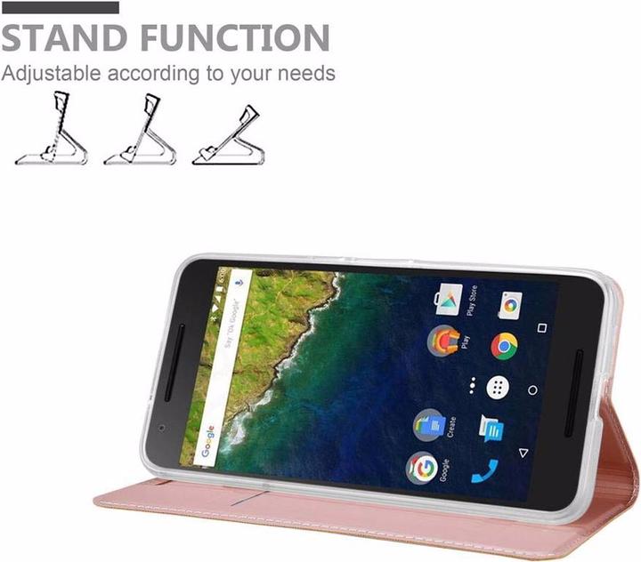 Image du produit Cadorabo Book Classy Style Cover (Google Nexus 6p)