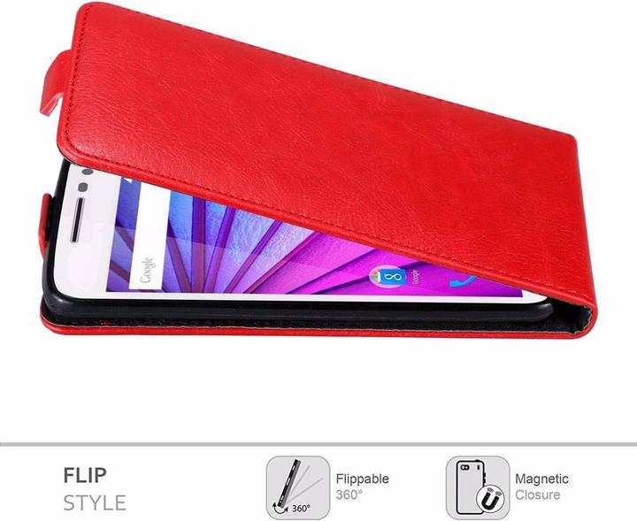 Actual product image Cadorabo Flip like Invisible Cover (Motorola Moto G30)
