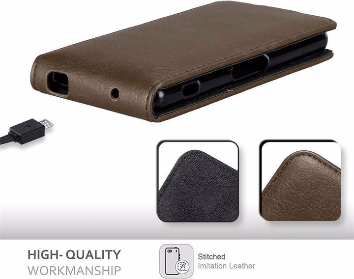 Produktbild Cadorabo Flip wie Invisible Cover (Sony Xperia Z3 Compact)