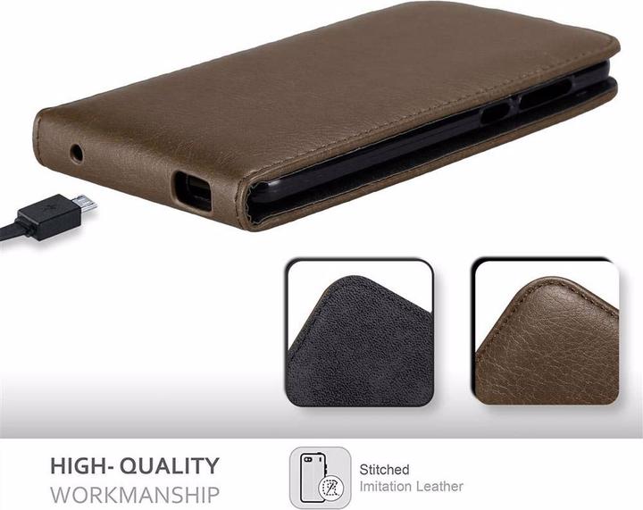 Produktbild Cadorabo Flip wie Invisible Cover (ZTE Blade A612)