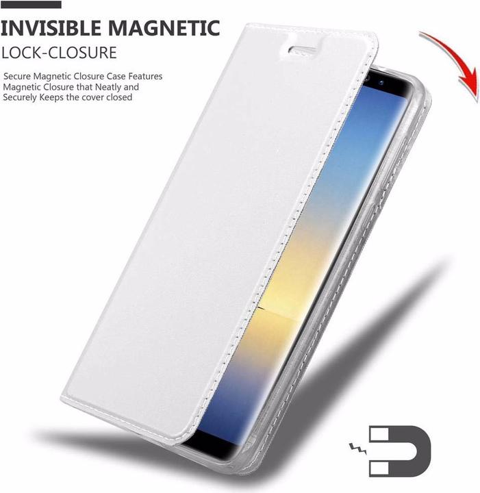 Produktbild Cadorabo Book Classy Style Cover (Samsung Galaxy Note 8)