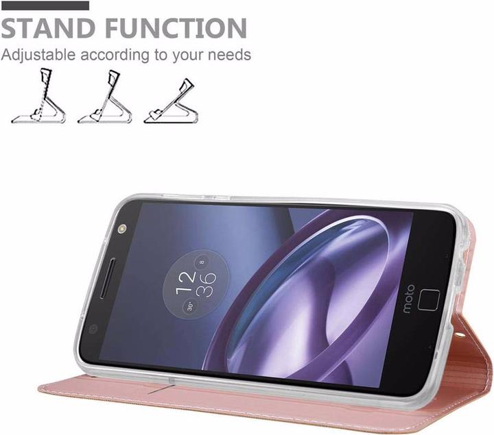 Produktbild Cadorabo Book Classy Style Cover (Motorola Moto Z Play)