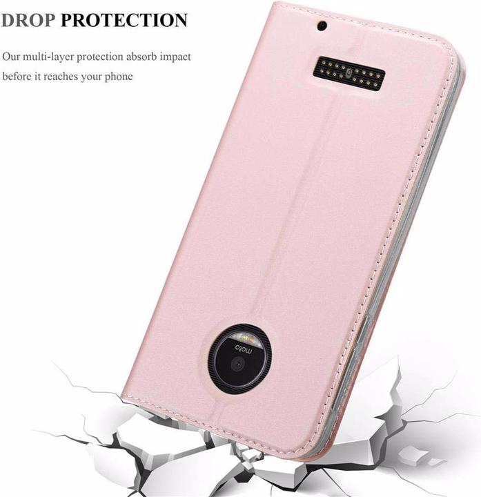 Produktbild Cadorabo Book Classy Style Cover (Motorola Moto Z Play)