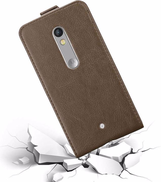 Produktbild Cadorabo Flip wie Invisible Cover (Motorola Moto X Play)