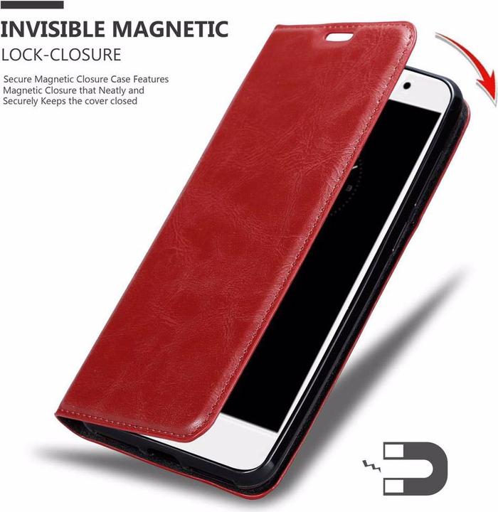 Immagine prodotto Cadorabo Copertina magnetica invisibile del libro (Huawei Enjoy 7 Plus)