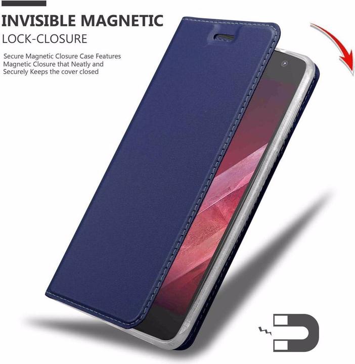 Produktbild Cadorabo Book Classy Style Cover (Motorola Moto Z2)
