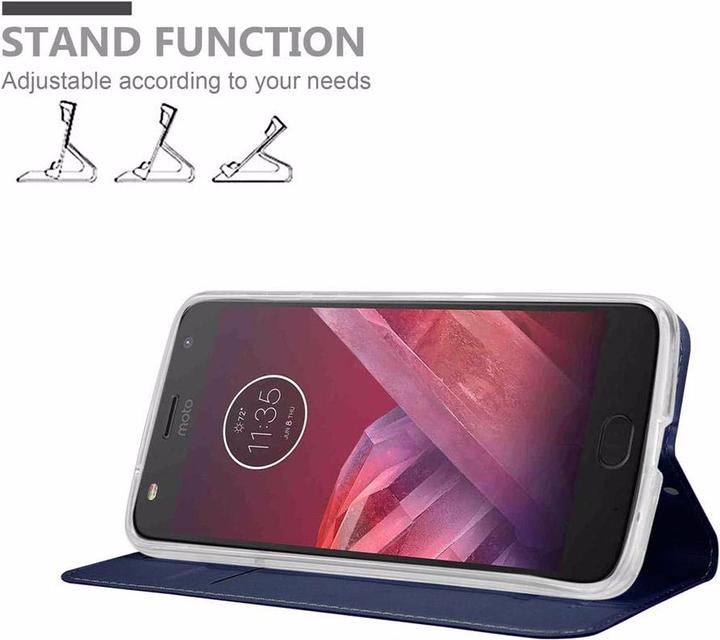 Produktbild Cadorabo Book Classy Style Cover (Motorola Moto Z2)