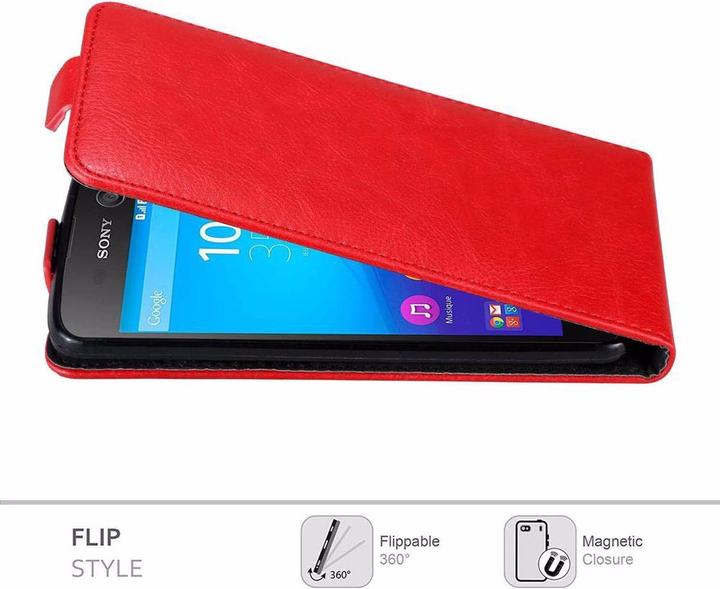 Productafbeelding Cadorabo Flip als onzichtbaar deksel (Xperia M5)
