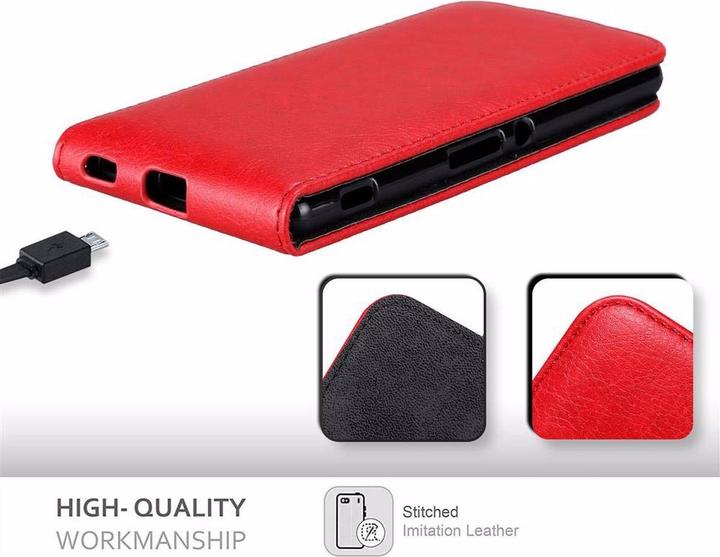 Productafbeelding Cadorabo Flip als onzichtbaar deksel (Xperia M5)