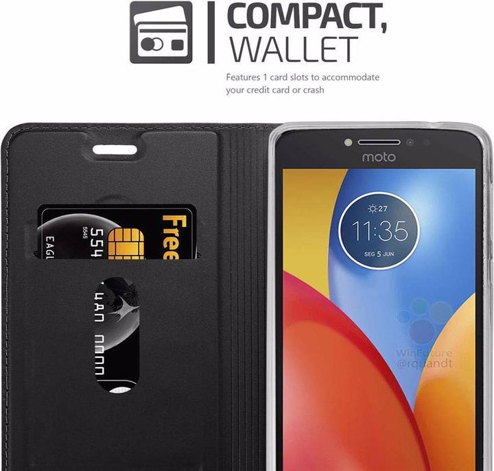 Image du produit Cadorabo Book Classy Style Cover (Motorola Moto E4)