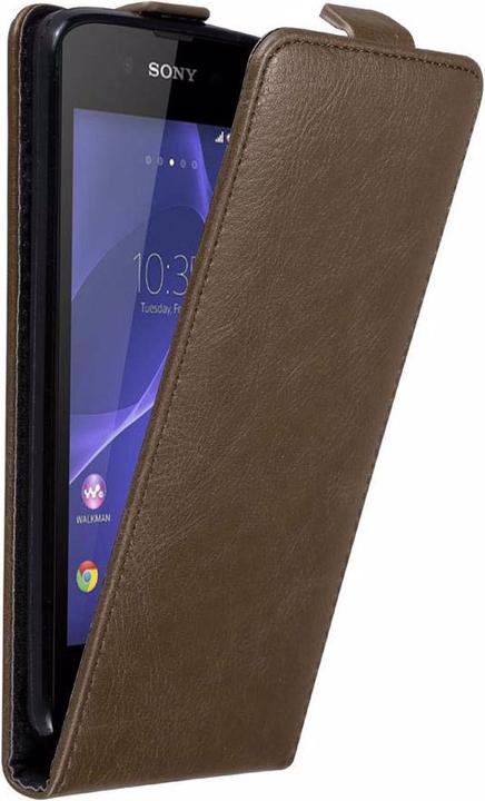 Actual product image Cadorabo Flip like Invisible Cover (Sony Xperia E3)