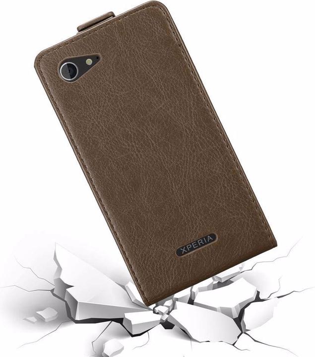 Actual product image Cadorabo Flip like Invisible Cover (Sony Xperia E3)