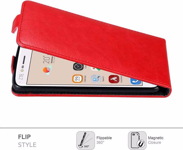 Image du produit Cadorabo Flip comme Invisible Cover (ZTE Blade V8)