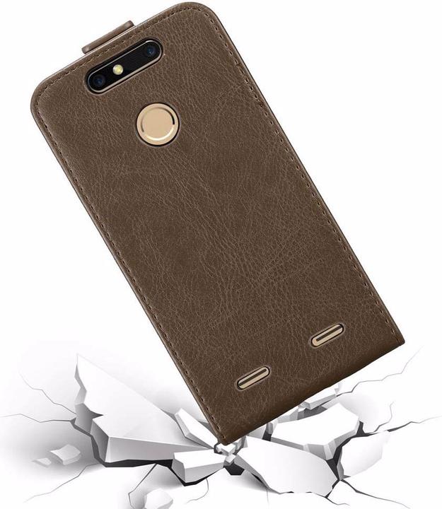 Actual product image Cadorabo Flip like Invisible Cover (ZTE Blade V8 Mini)
