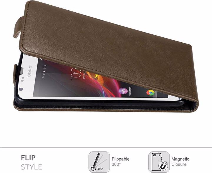 Actual product image Cadorabo Flip like Invisible Cover (Sony Xperia SP)