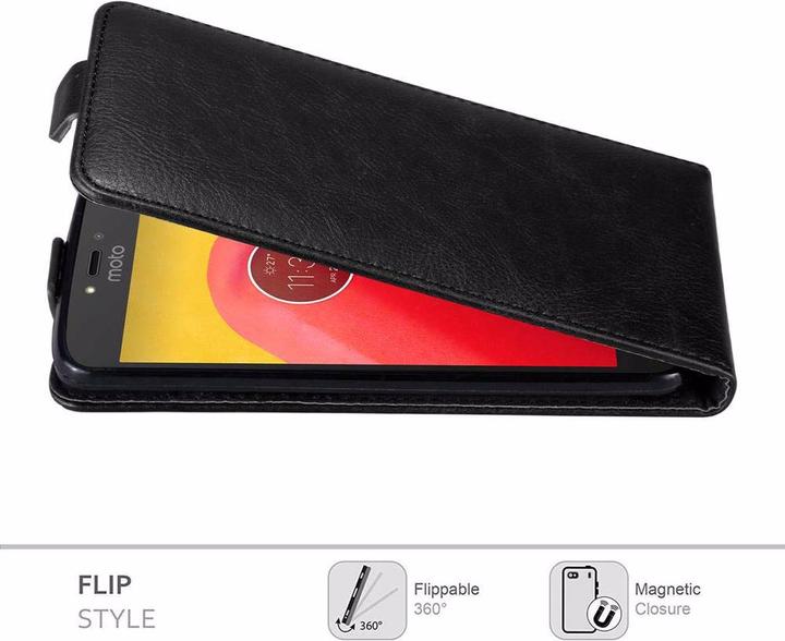Actual product image Cadorabo Flip like Invisible Cover (Motorola Moto C)