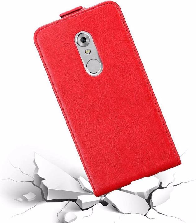 Actual product image Cadorabo Flip like Invisible Cover (ZTE Axon 7)