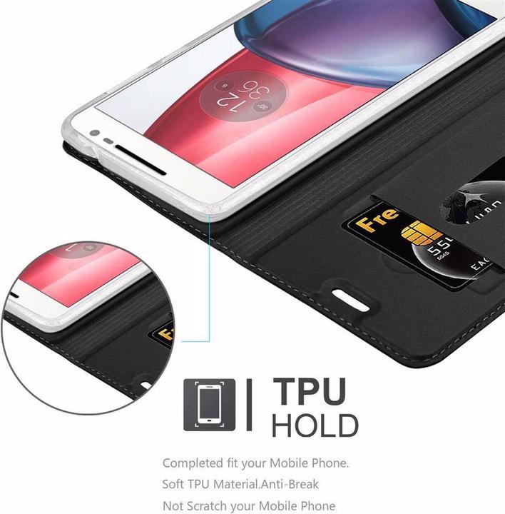 Image du produit Cadorabo Book Classy Style Cover (Motorola Moto G4 Plus, Motorola Moto G4)
