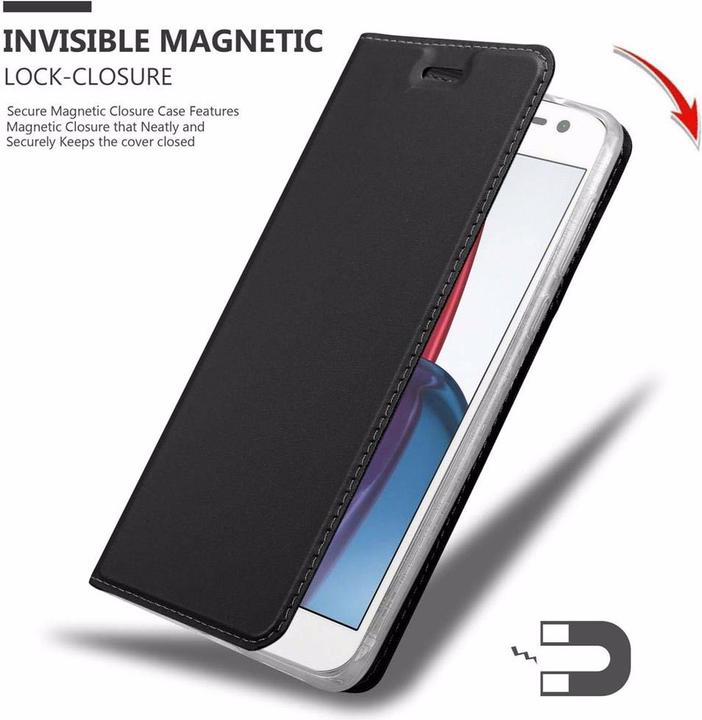 Image du produit Cadorabo Book Classy Style Cover (Motorola Moto G4 Plus, Motorola Moto G4)