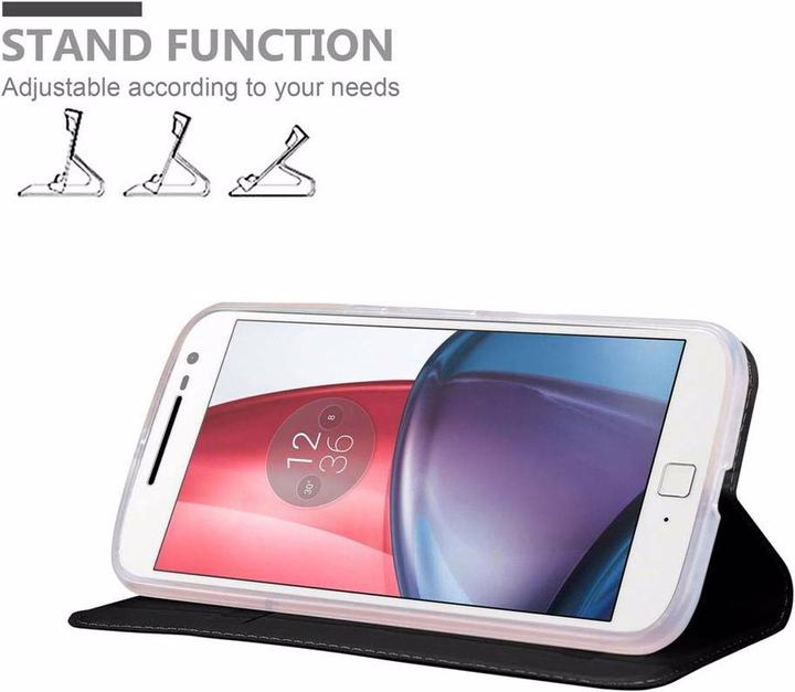 Image du produit Cadorabo Book Classy Style Cover (Motorola Moto G4 Plus, Motorola Moto G4)
