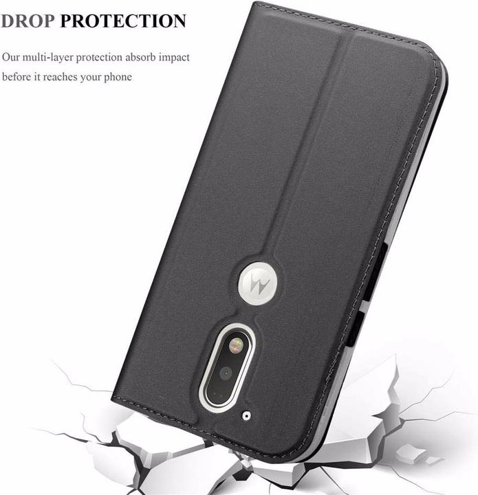 Image du produit Cadorabo Book Classy Style Cover (Motorola Moto G4 Plus, Motorola Moto G4)