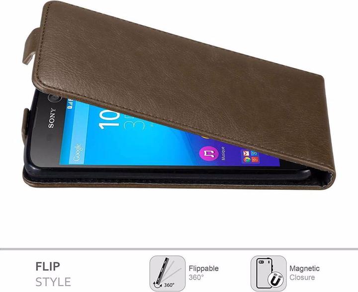Produktbild Cadorabo Flip wie Invisible Cover (Sony Xperia M5)
