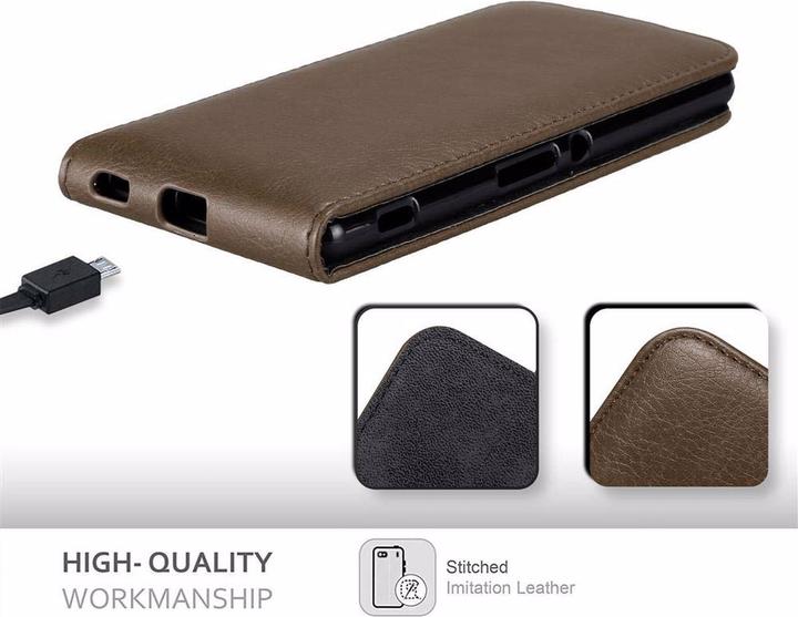 Produktbild Cadorabo Flip wie Invisible Cover (Sony Xperia M5)